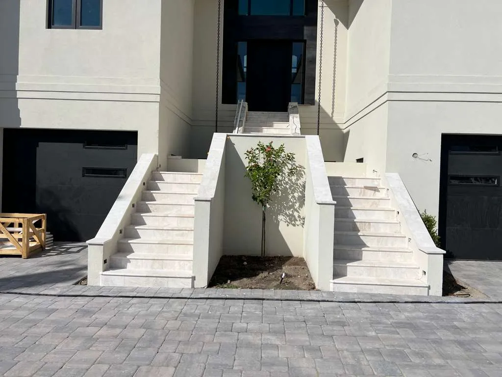 Exterior stone installation in [Insert City], FL